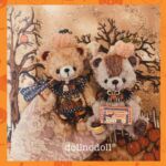 公式]dollnodoll®︎（ドールノドール) ミニチュアテディベア